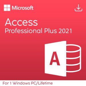 Microsoft Access 2021 Professional for 1 PC Quincode